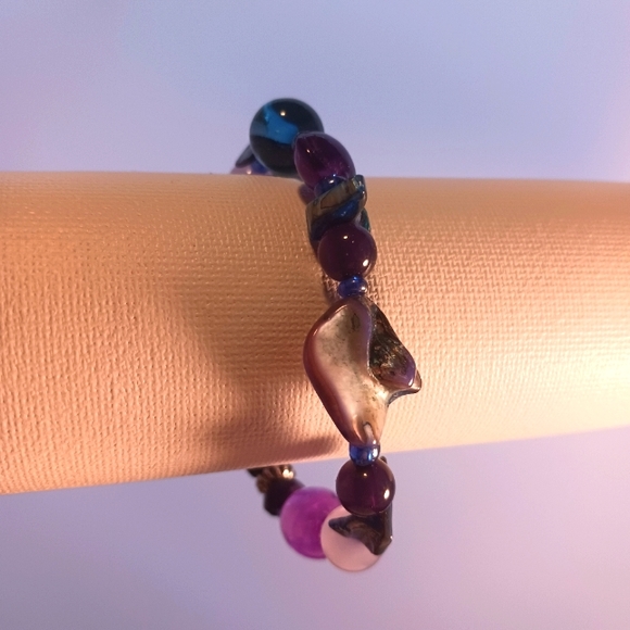 Blue and Purple Bracelet - Picture 3 of 3